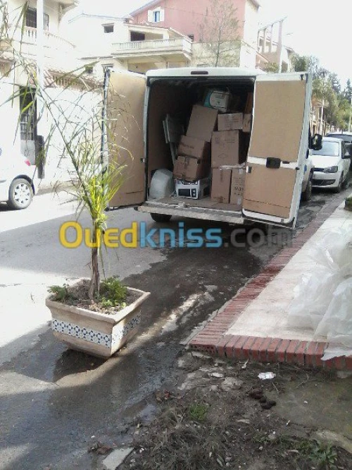 نقل وترحيل الاثاث في مختلف الاتجاهات TRANSPORT DÉMÉNAGEMENT \ B