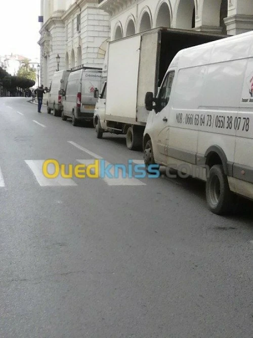 نقل وترحيل الاثاث في مختلف الاتجاهات TRANSPORT DÉMÉNAGEMENT \ B