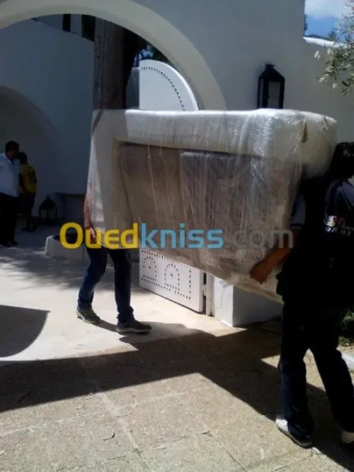 نقل وترحيل الاثاث في مختلف الاتجاهات TRANSPORT DÉMÉNAGEMENT \ B