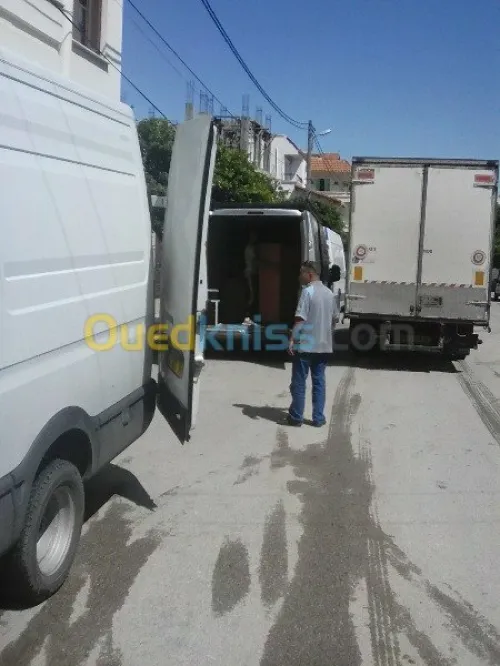 نقل وترحيل الاثاث في مختلف الاتجاهات TRANSPORT DÉMÉNAGEMENT \ B
