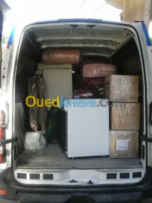 نقل وترحيل الاثاث في مختلف الاتجاهات TRANSPORT DÉMÉNAGEMENT \ B