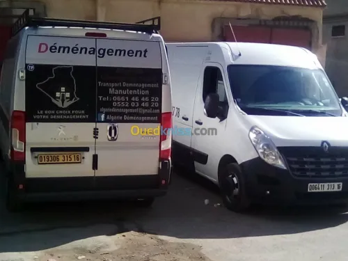 TRANSPORT DÉMÉNAGEMENT TLEMCEN ALGER TLEMCEN (7/7J*24H)