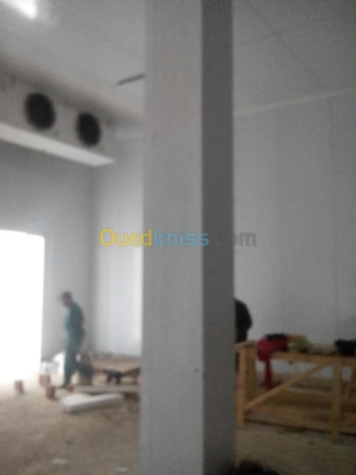 Installation des Chambres Froides