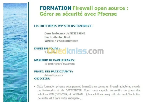 Formations en Adminsitration systéme 