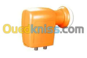  TETE Convertisseur LNB TWIN pour parabole