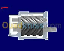 RESERVOIR VERICAL POUR COMPRESSEUR VIS
