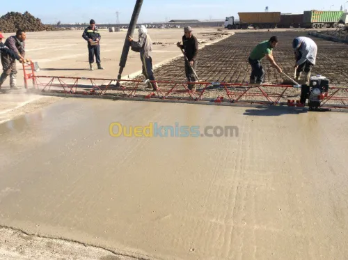 Dallage industriel - Epoxy - LASER SCREED