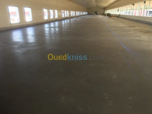 Dallage industriel - Epoxy - LASER SCREED