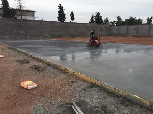 Dallage industriel - Epoxy - LASER SCREED