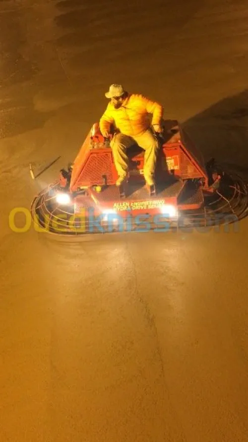 Dallage industriel - Epoxy - LASER SCREED