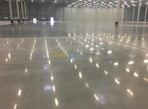 Dallage industriel - Epoxy - LASER SCREED