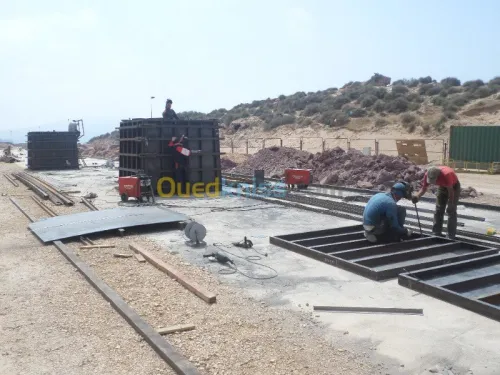 construction  montage et maintenance 
