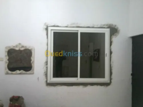 Menuiserie aluminium et plafond en pvc