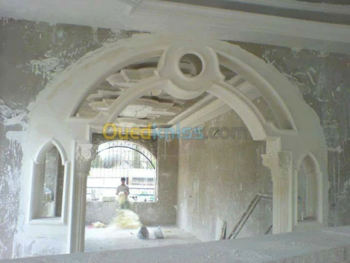 Décoration  Plâtre et placoplatre