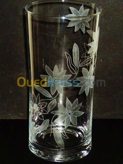 gravure sur verre fait main