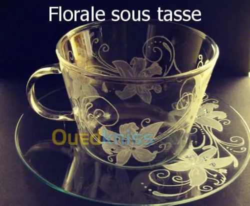 gravure sur verre fait main