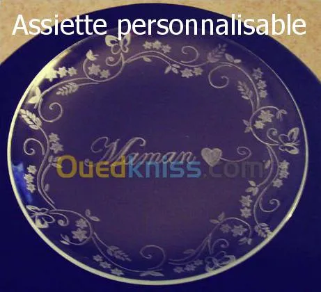 gravure sur verre fait main