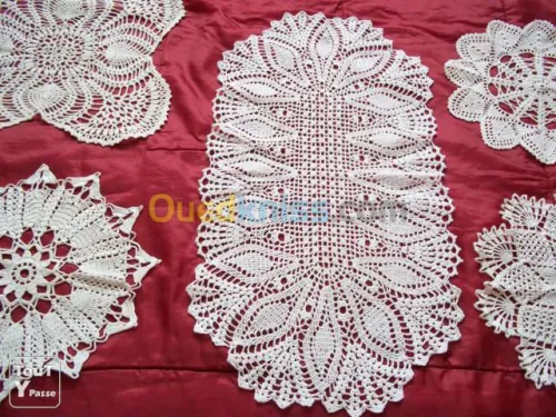 Drap pour mariée sur commande(crochet)