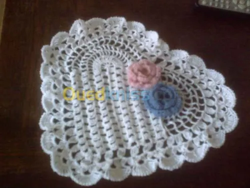 Drap pour mariée sur commande(crochet)