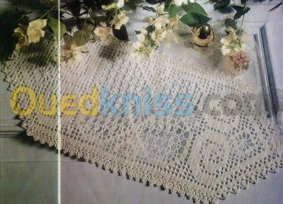 Drap pour mariée sur commande(crochet)