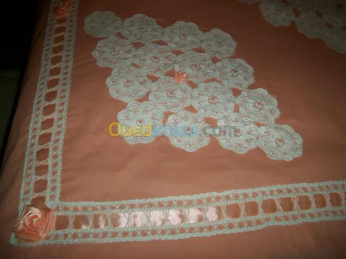 Drap pour mariée sur commande(crochet)