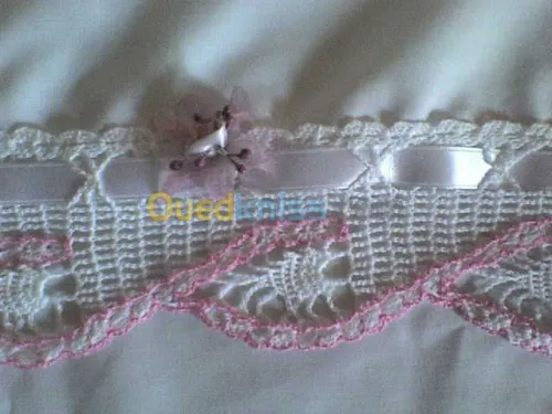 Drap pour mariée sur commande(crochet)