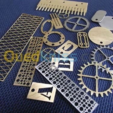 Découpe waterjet jet d'eau acier aluminium inox.