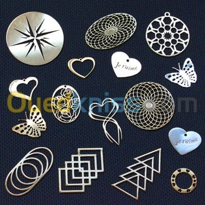 Découpe waterjet jet d'eau acier aluminium inox.