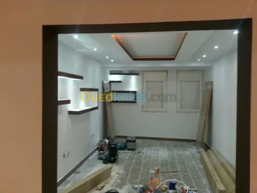  peinture decorative placo platre.