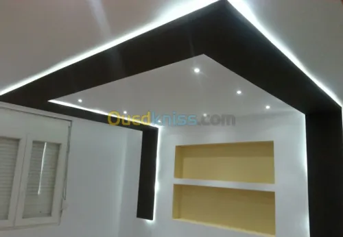  peinture decorative placo platre.