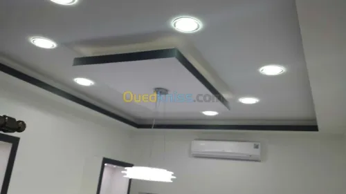  peinture decorative placo platre.