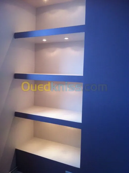  peinture decorative placo platre.