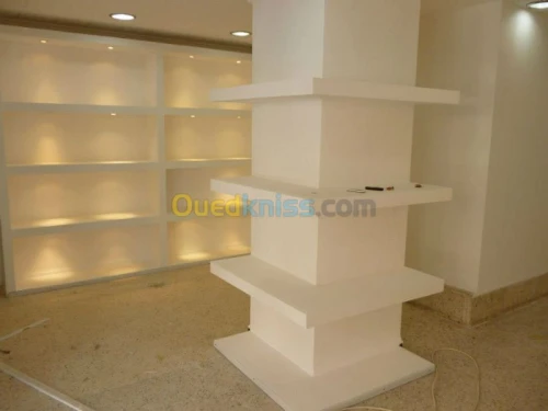  peinture decorative placo platre.