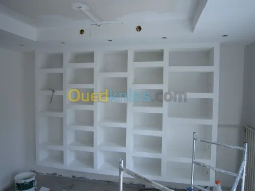  peinture decorative placo platre.