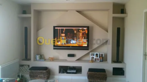  peinture decorative placo platre.