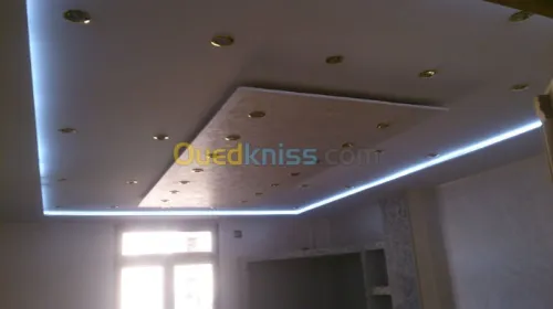  peinture decorative placo platre.