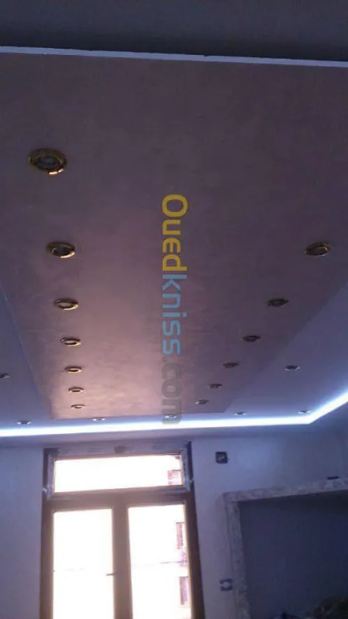  peinture decorative placo platre.