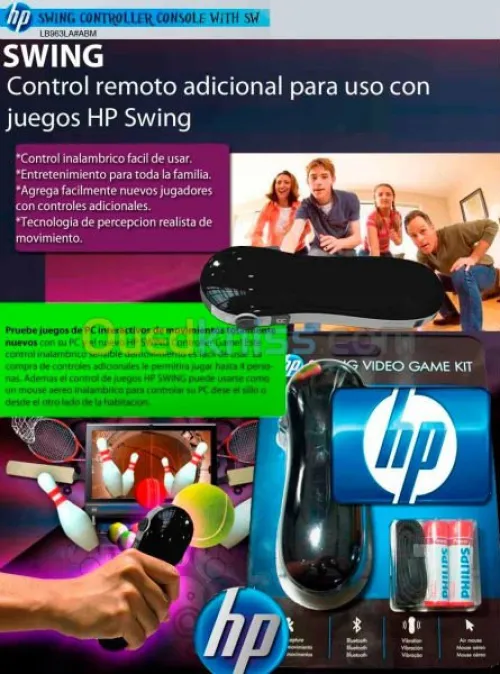 hp swing + 10 jeux