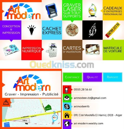 CONFECTION DES  CACHETS & GRIFFS