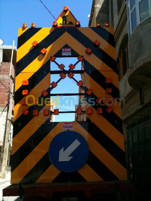 remorque signalisation lumineux FLR