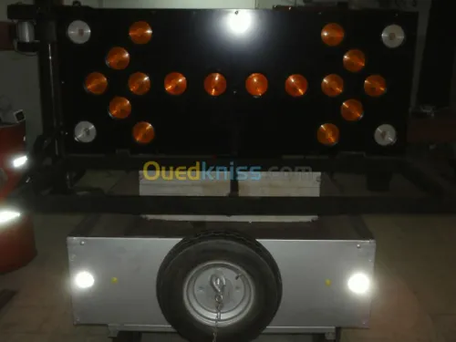 remorque signalisation lumineux FLR