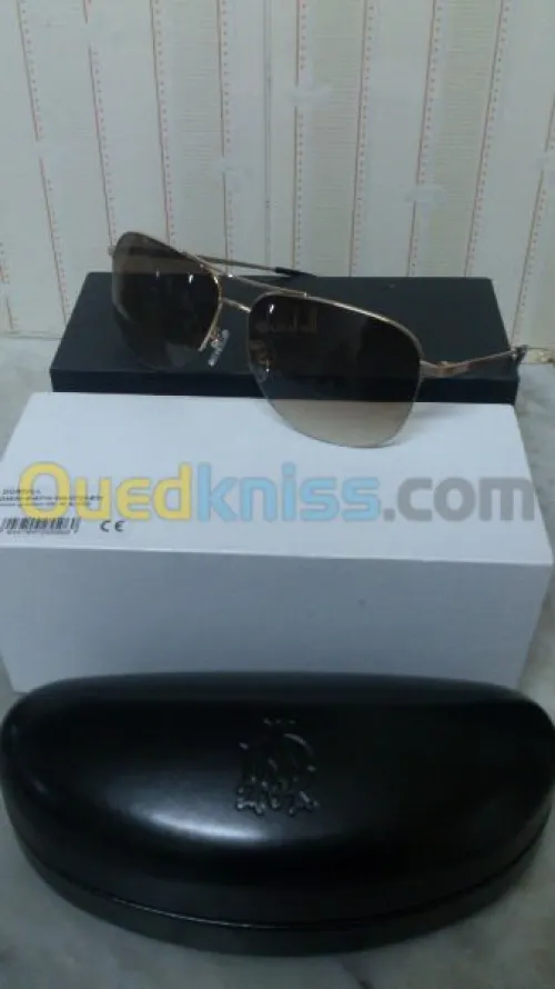 Lunette de soleil DUNHILL titanium 