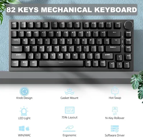 Clavier mécanique Ajazz AK 820 Black