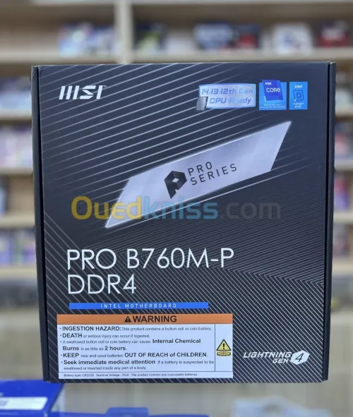 CARTE MERE MSI PRO B760M-P DDR4