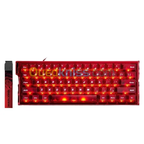 CLAVIER MADLIONS MADLIGHT 60 HE (HOLLOW MAGNETIC SWITCH KEYBOARD)