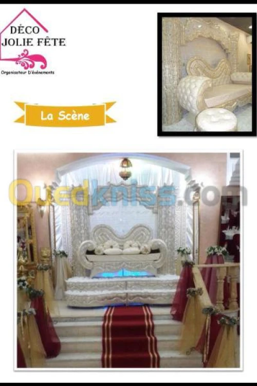 Decoration des salles des fetes 
