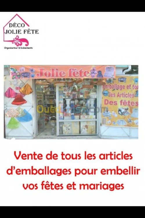 Decoration des salles des fetes 