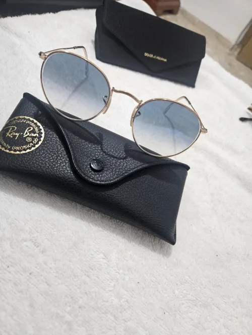 Lunettes de soleil ray-ben round metal Original