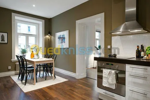 Faux plafond peinture sol