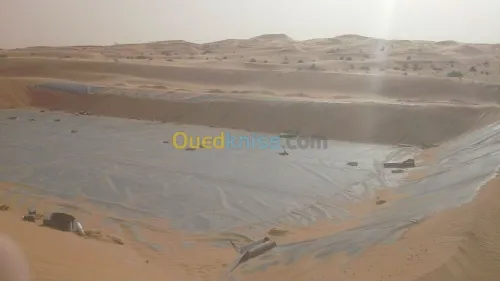 Géomembrane et Géotextile